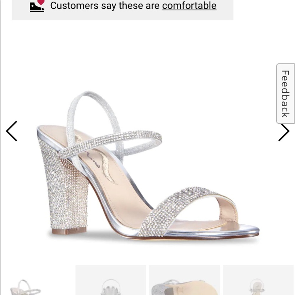 SANCHIA SLINGBACK SANDAL size 8. Worn once.